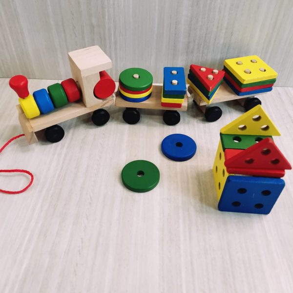 قطار مونته سوری چوبی