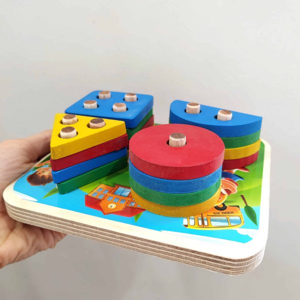 مونته سوری چوبی4 ستون